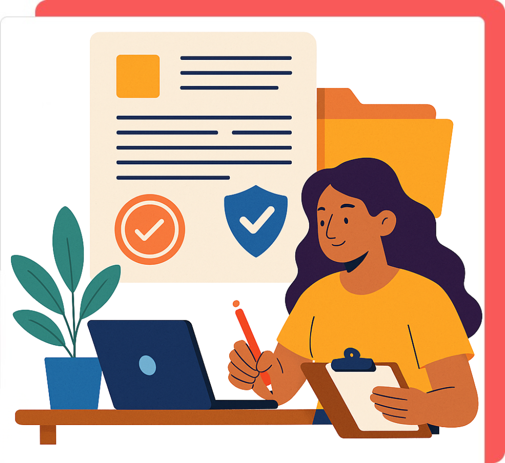 Compliance documentation illustration